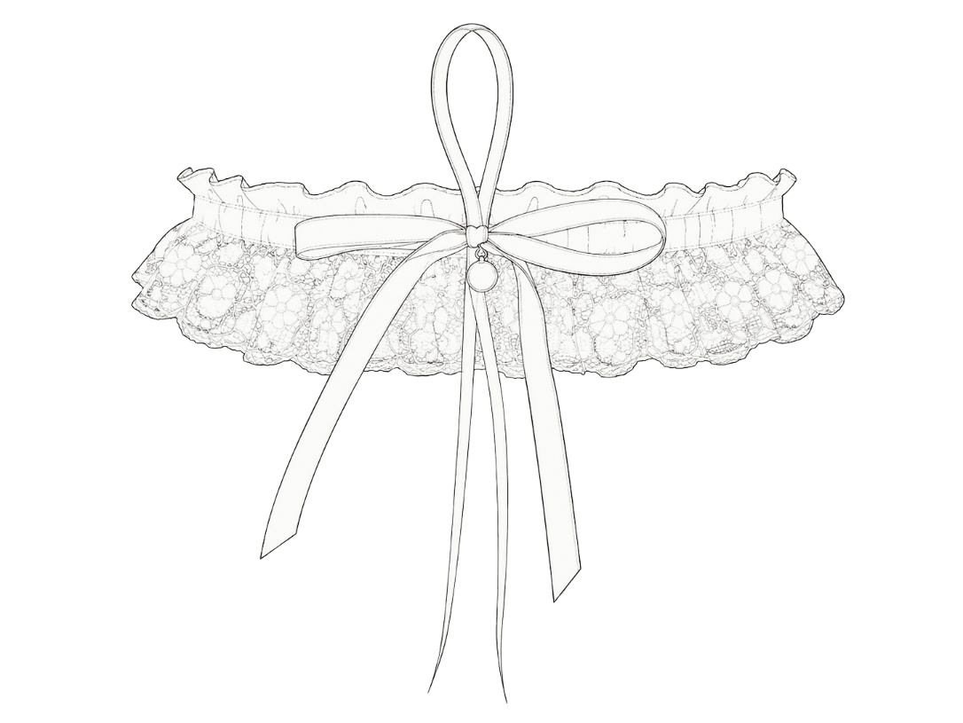 Classic Bridal Lace Wedding Garter