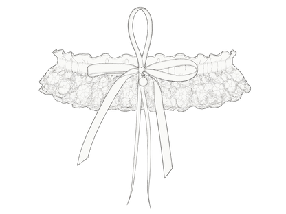 Classic Bridal Lace Wedding Garter
