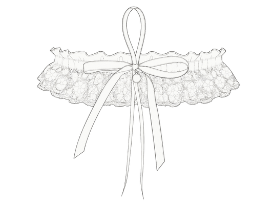 Classic Bridal Lace Wedding Garter