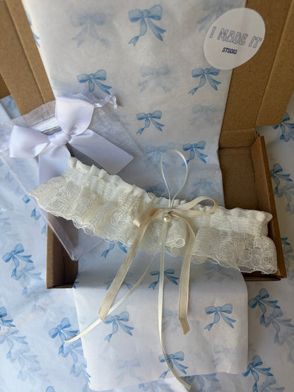 Classic Bridal Lace Wedding Garter